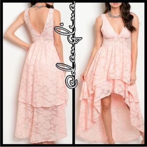 ❣️ Sale was $65 down sizing ❣️ Floral high low dress